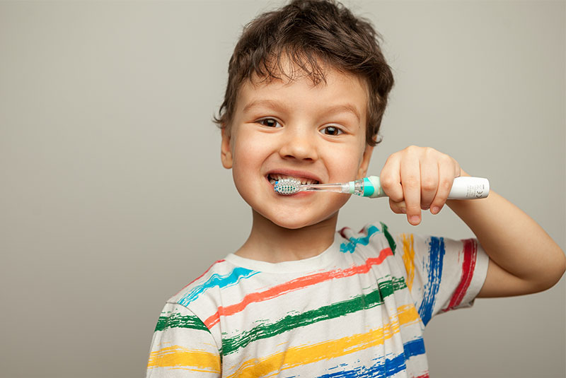 pediatric patient smiling